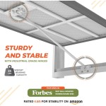 Xabitat Wall-Mounted Ironing Board with Iron Holder | 36.2" x 12.2" Compact Folding Ironing Board for Small Spaces | Space-Saving, Cotton Fabric